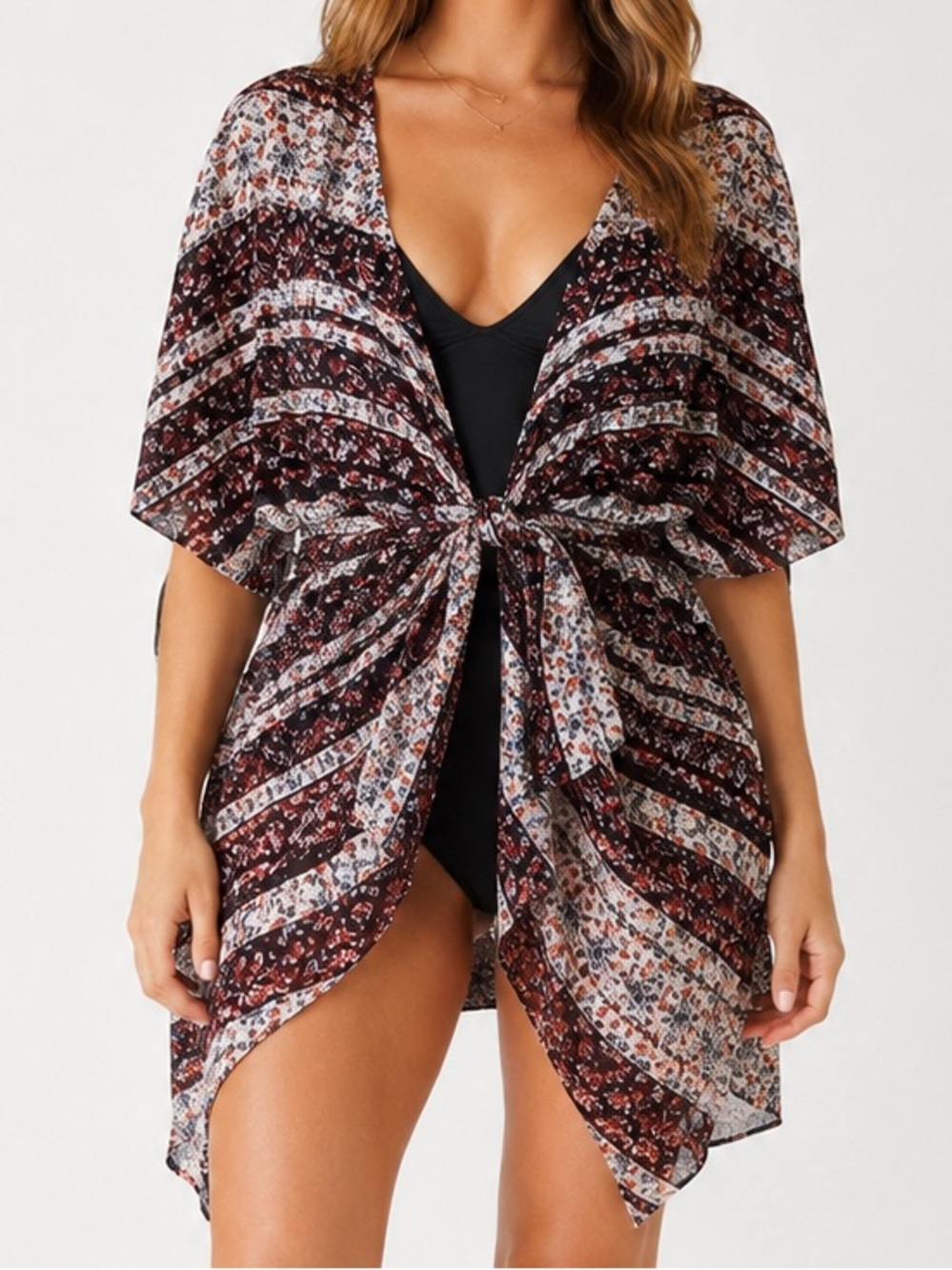 Athleta Boho Swim Cover Up Tunic XS/S